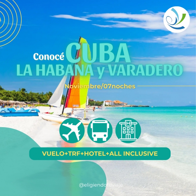 CUBA:LA HABANA Y VARADERO